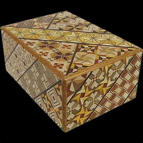 japanese wooden puzzle box solution